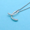 Tiffany & Co necklace chain Elsa Peretti alphabet letter L Silver 925