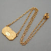 Authentic Vintage Givenchy necklace chain 2G logo black