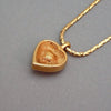 Authentic Vintage Christian Dior necklace chain heart rhinestone