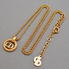 Authentic Vintage Christian Dior necklace chain CD logo rope