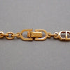 Authentic Vintage Christian Dior bracelet CD letter logo link