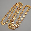 Authentic Vintage Givenchy necklace chain G logo long