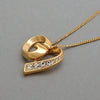 Authentic Vintage Givenchy necklace chain G logo heart