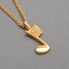 Authentic Vintage Givenchy necklace chain note 4G logo