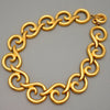 Authentic Vintage Givenchy necklace chain vortex large
