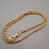 Authentic Vintage Givenchy necklace chain rope G logo hook