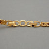 Authentic Vintage Christian Dior necklace chain rhinestone black