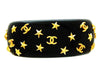 Vintage Chanel cuff bracelet CC logo star