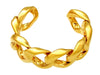Vintage Chanel Cuff bracelet bangle large chain