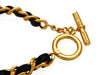 Vintage Chanel bracelet CC logo round charms