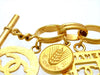 Vintage Chanel bracelet CC logo charms