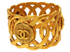 Vintage Chanel bracelet CC logo huge cuff