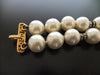 Authentic Vintage Chanel bracelet bangle pearl rhinestone