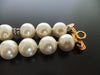 Authentic Vintage Chanel bracelet bangle pearl rhinestone
