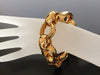 Authentic Vintage Chanel bracelet bangle cuff gold CC