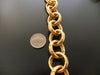 Authentic vintage Chanel necklace chain belt gold CC 3 pendants huge