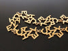 Authentic vintage Chanel necklace choker gold logo