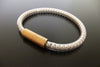 Authentic Vintage Chanel bracelet cuff bangle pearl tube