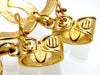 Vintage Chanel earrings big CC logo dangle