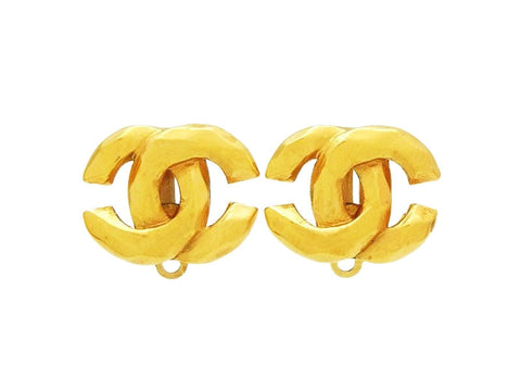 Vintage Chanel earrings CC logo double C