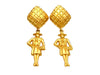 Vintage Chanel earrings COCO dangle