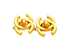 Vintage Chanel earrings CC logo turnlock