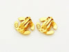 Authentic vintage Chanel earrings CC logo double C classic jewelry
