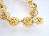 Authentic vintage Chanel necklace Multiple Quilted Round CC logo