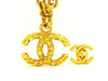 Vintage Chanel CC logo necklace