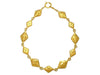 Vintage Chanel necklace COCO logo rhombus