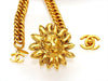 Vintage Chanel necklace CC logo Lion
