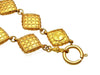 Vintage Chanel necklace 2.55 flap bag rhombus chain