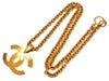 Vintage Chanel necklace CC logo double C