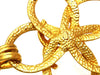 Vintage Chanel necklace CC logo flower