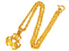 Vintage Chanel necklace triple CC logo