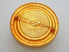 Authentic Vintage Chanel pin brooch Store Entrance Medal Letter Logo