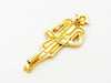 Vintage Chanel pin brooch gold COCO doll jewelry Authentic