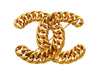 Vintage Chanel pin brooch CC logo double C