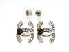 Vintage Chanel stud earrings CC logo