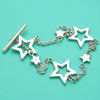 Pre-owned Tiffany & Co bracelet star chain
