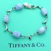 Pre-owned Tiffany & Co bracelet blue stone rare