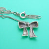 Pre-owned Tiffany & Co chain necklace pendant Ribbon bow
