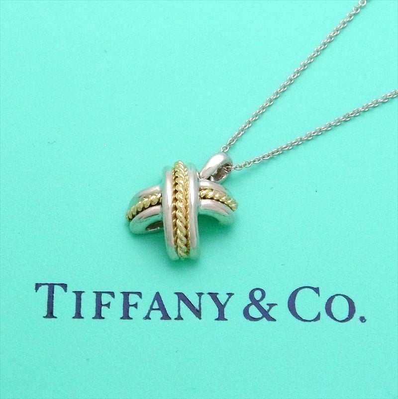Paloma's Graffiti X pendant in sterling silver, mini.| Tiffany & Co.