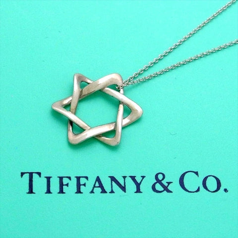 Pre-owned Tiffany & Co necklace Elsa Peretti david star