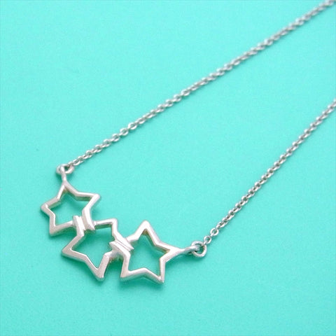 Pre-owned Tiffany & Co necklace triple star
