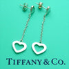 Pre-owned Tiffany & Co stud earrings heart dangle